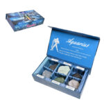 KACHVI Crystal Aquarius Gifts-Zodiac Signs Stones to Complement The Birthstones-Natural Healing Crystals with Horoscope Box Set