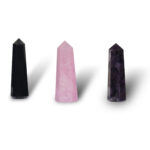 KACHVI Crystal Set |Black Rose Clear