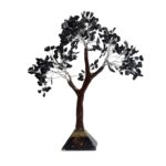 KACHVI Crystal Set |Black Silver Pryamid Tree