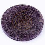 KACHVI Crystal Set |Amethyst Coaster Orgone