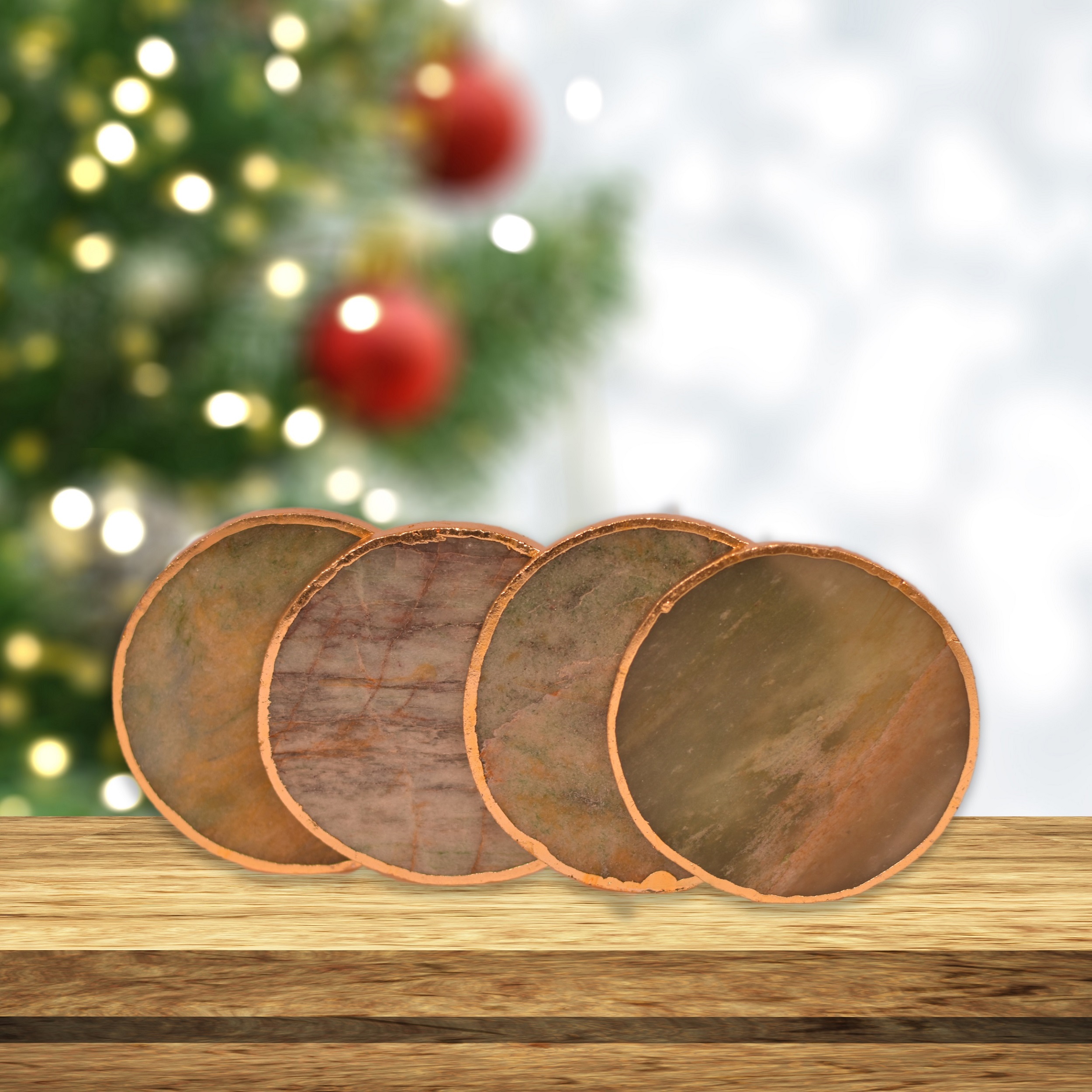 KACHVI Crystal Set |Rose Circle crystal