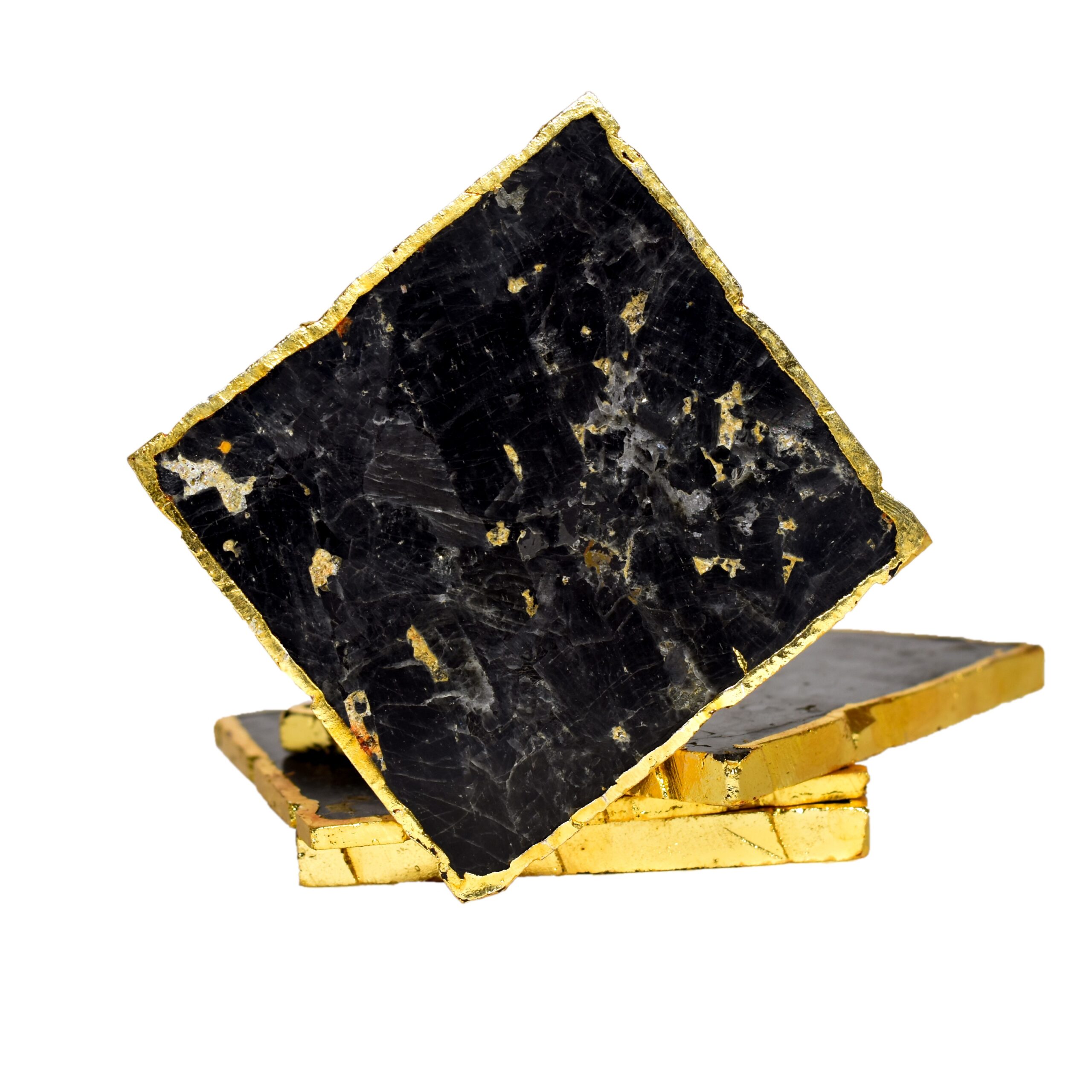 KACHVI Crystal Set |Larvakite Coaster Square Crystal