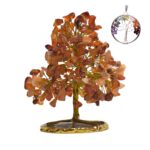 KACHVI Crystal Set |Red Carnalian Crystal Plate Tree